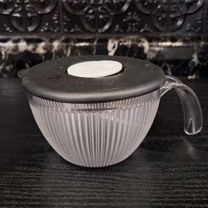 🖤 Free W Bundle 5201A Tupperware Vent N Serve 2 Cup Soup Bowl With Handle